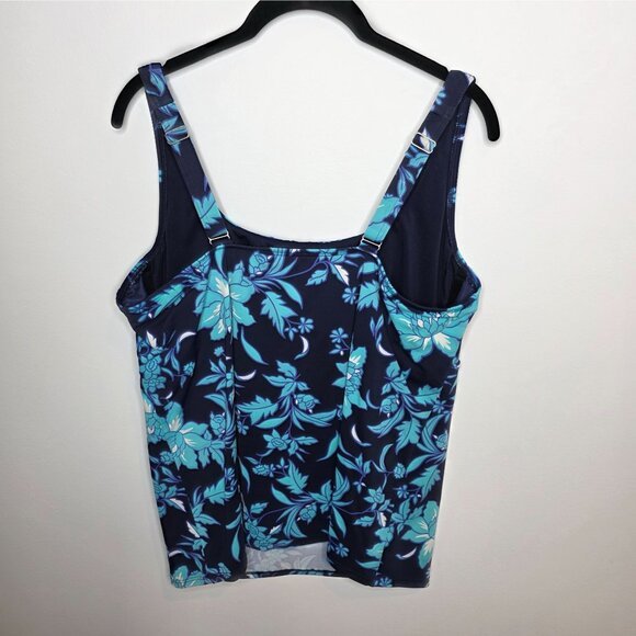 Lands' End Tankini Womens 16D - Picture 3 of 5